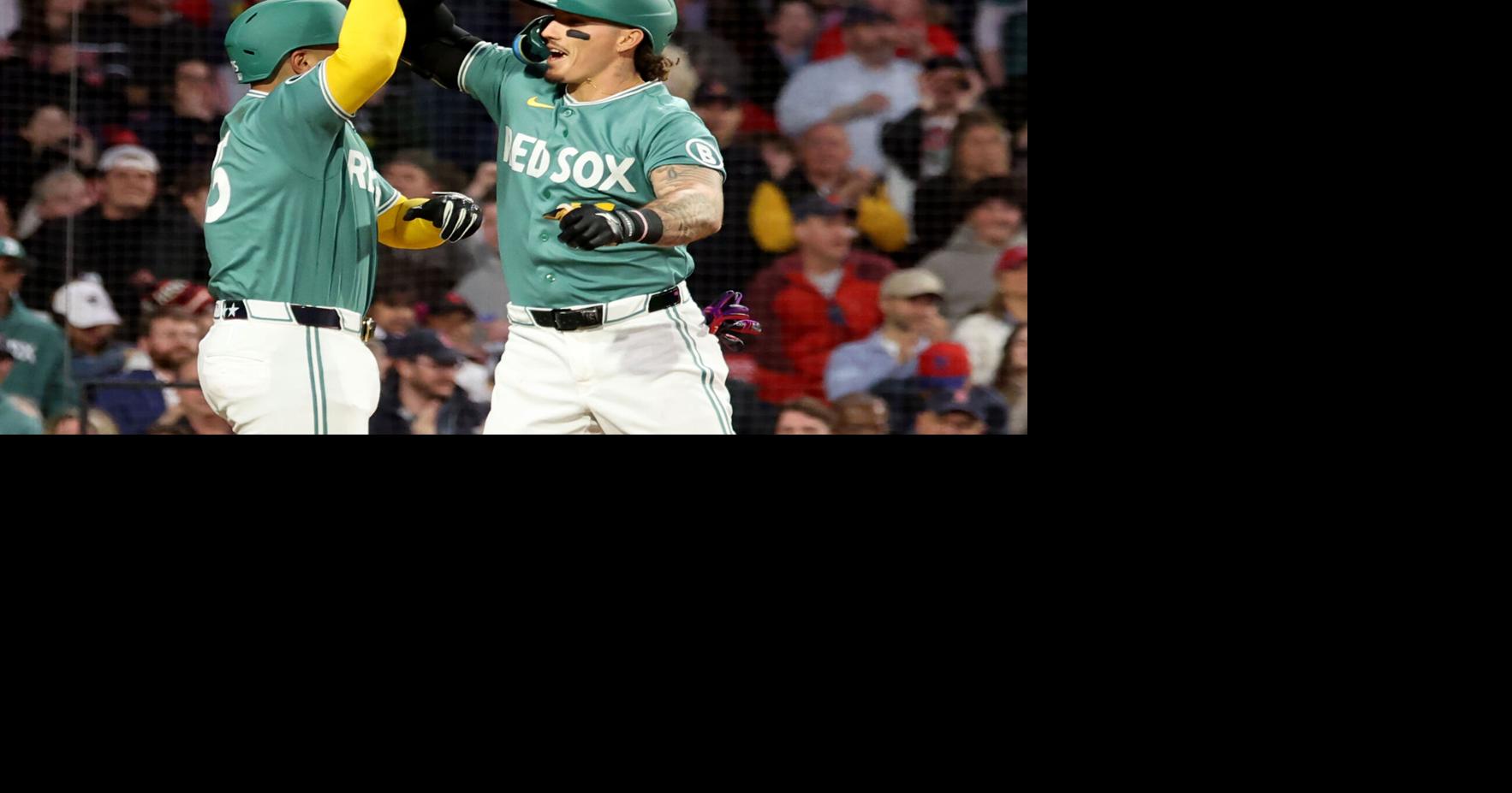 Jarren Duran hits 3-run HR, Jake Bennett wins big-league debut as Red Sox beat Astros 3-1
