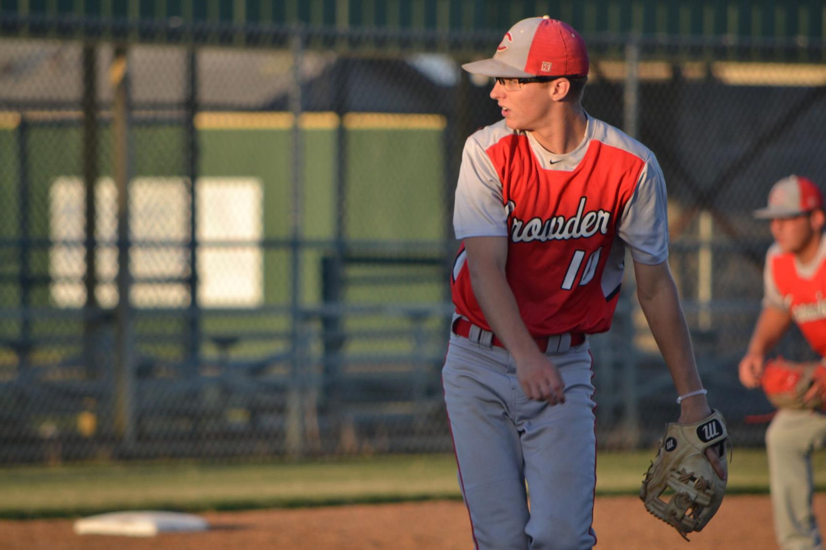 HS BASEBALL Crowder nohits Stuart in nineinnings win Sports