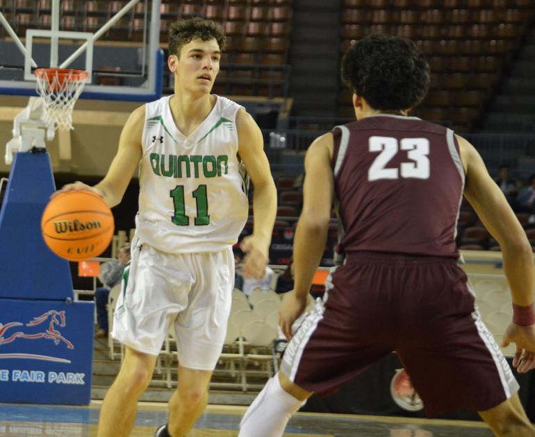 Boys Basketball Quinton Falls To Garber In State Quarterfinals