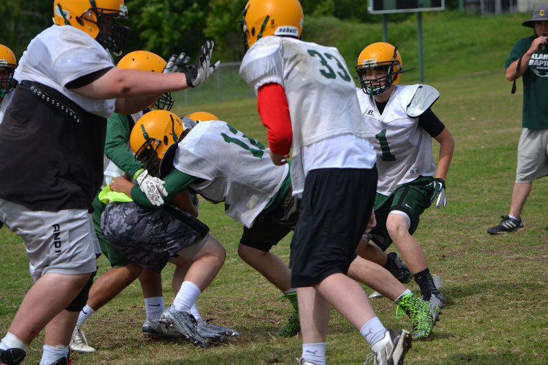 HS FOOTBALL Canadian continues spring practice, heads to Dewar camp