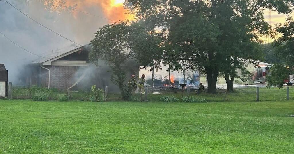 Residence considered total loss after fire