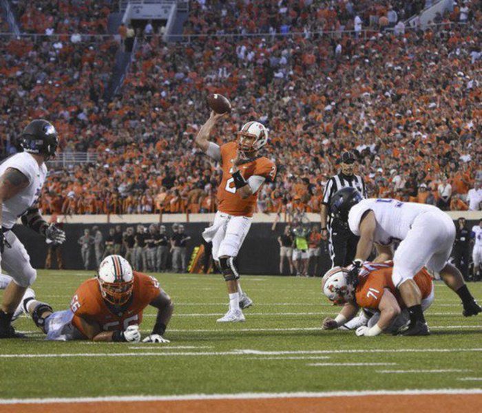 Let's count the ways Rudolph and Oklahoma State owned Pittsburgh Let's count the ways Rudolph and Oklahoma State owned Pittsburgh