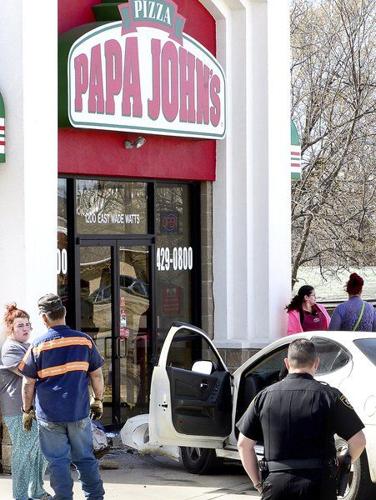 Car crashes into Papa John's Pizza store Tuesday | Local News ...