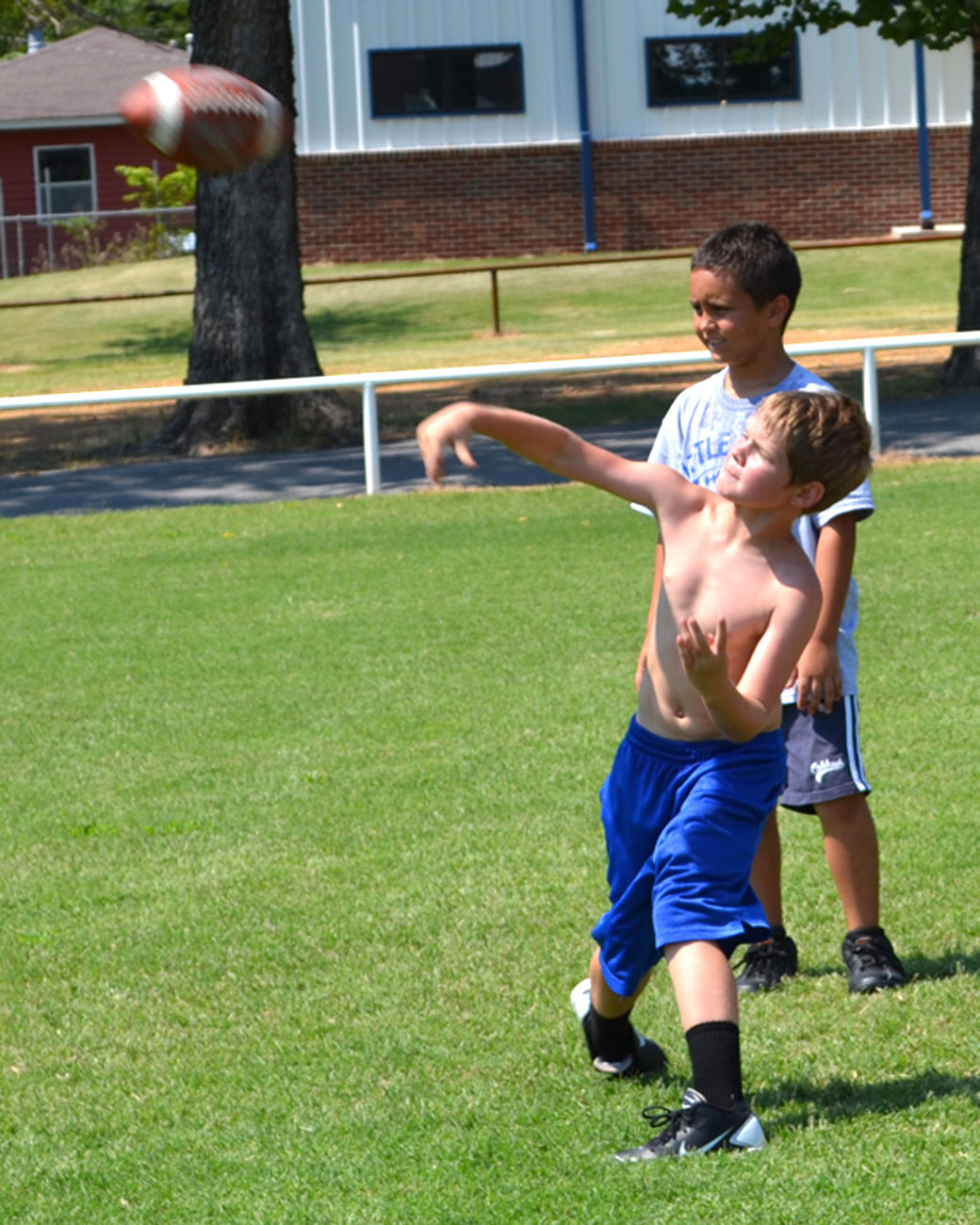 Little Miners Football Camp Wraps Up in Hartshorne Local Sports