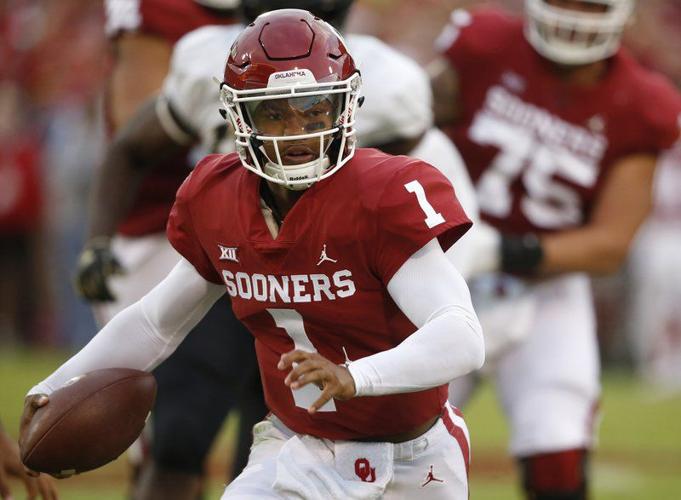 Kyler Murray leads Oklahoma in home runs while battling for starting QB role