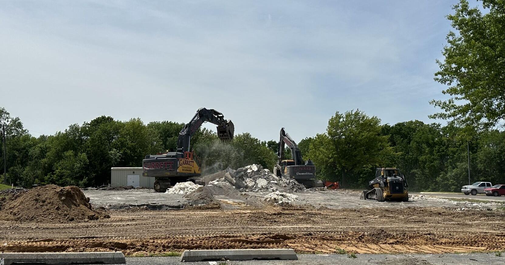 Demolition of former flight service building continues - Vimarsana News