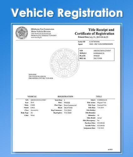 Registration replacement deals