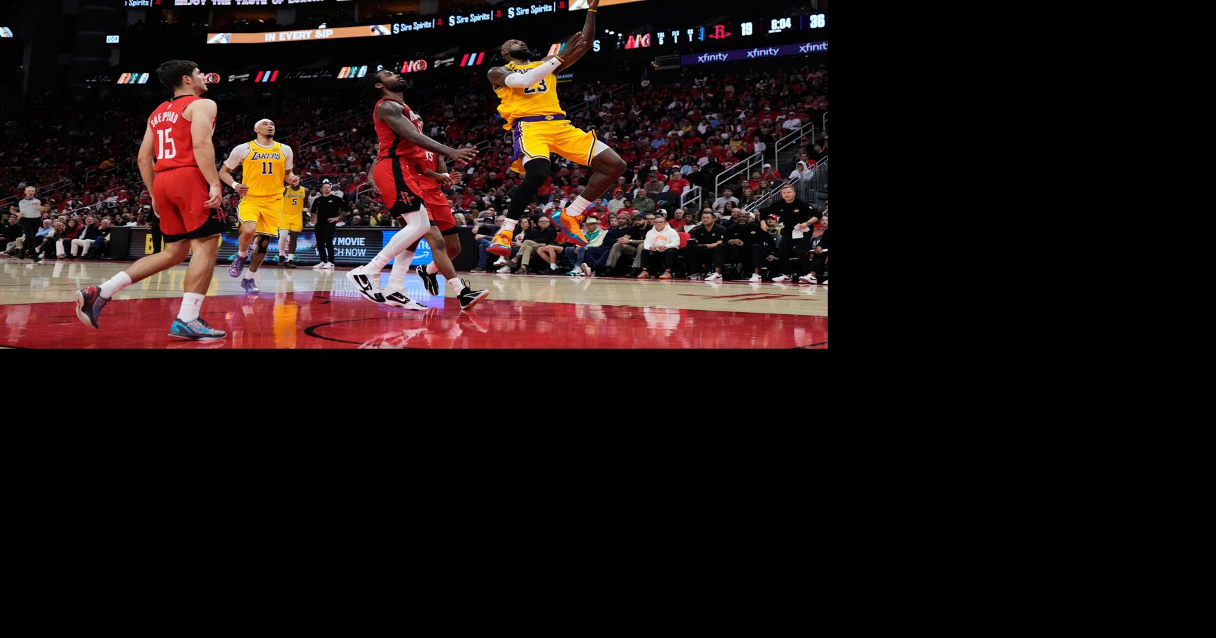 Lakers’ ruthless 27-3 surge buries Rockets 98-78 in Game 6, sets up Thunder series