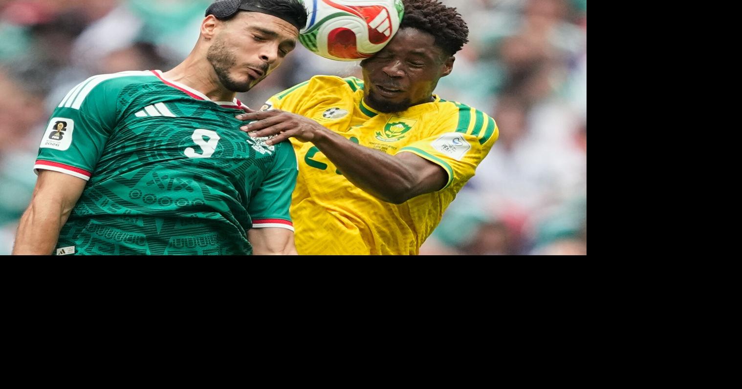 Mexico gets off to roaring World Cup start with a 2-0 win over South Africa in the opening match