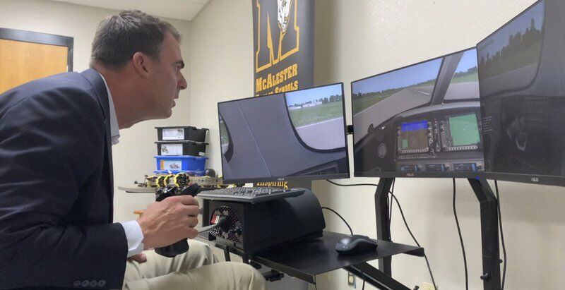 Governor, education secretary slide into McAlester - Vimarsana News