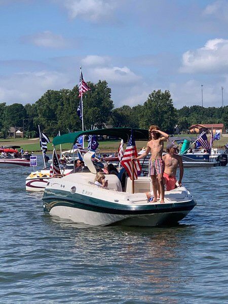 Photos Trump Boat Parade At Lake Eufaula Local News 