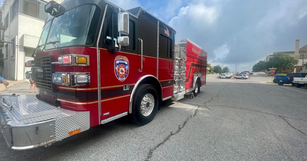 Fire Engine Mfd New fire rescue engine bolsters MFD fleet | Community | mcalesternews.com