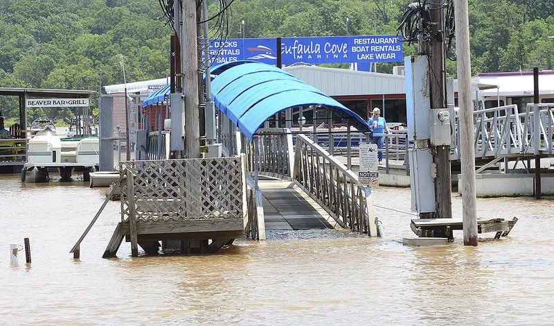 PHOTOS: A look at flooding around Lake Eufaula