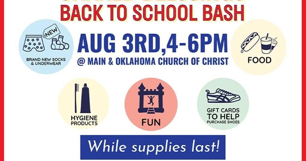 5 THINGS TO KNOW: When and where is the Shared Blessings Back-to-School Bash? - Vimarsana News