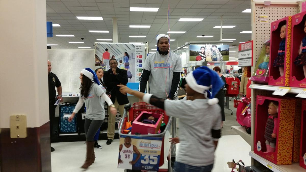 kevin durant shopping