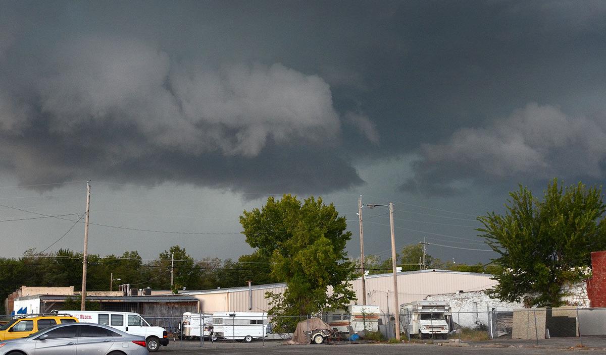 Tornado warning and severe storm hit McAlester News