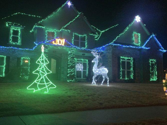 Good exterior illumination: Beene family syncs lights, radio 