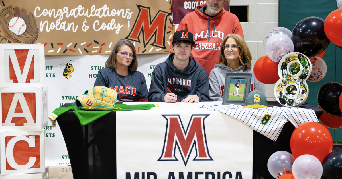 Cody Cook Stuart’s Cody Cook signs with Mid-America Christian University | Sports ...
