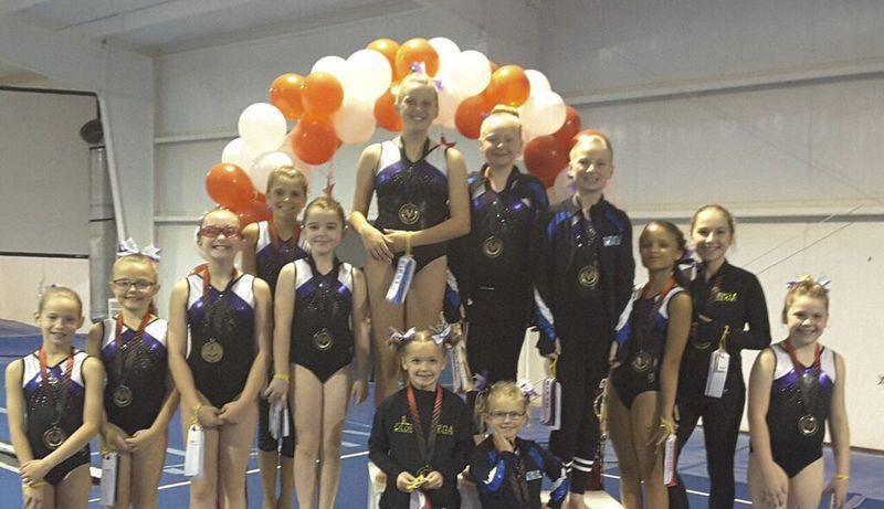 Local Gymnasts Compete At Victory Gymnastics Sports Mcalesternews Com