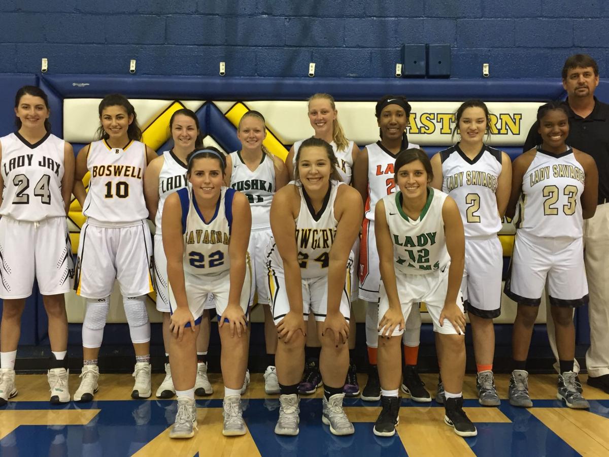 South Rolls Past North In Kiamichi All Star Girls Basketball Game
