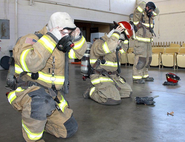 firefighter training