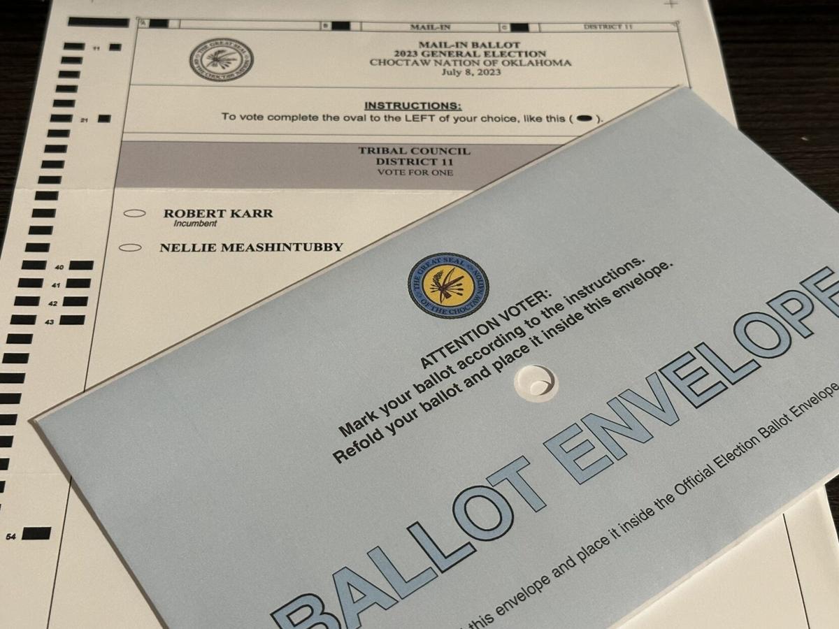 Mail-in ballot deadline this week for tribal elections | News |  mcalesternews.com