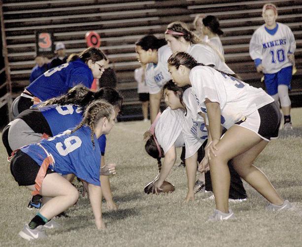 Powder puff players line up at Hartshorne Local News