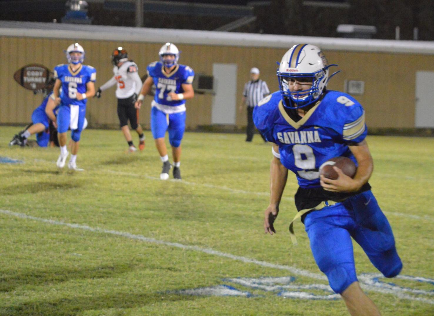 HS FOOTBALL Savanna falls to Konawa Sports