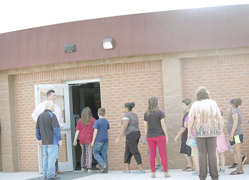 Hartshorne opens elementary shelter, library, media center Local News