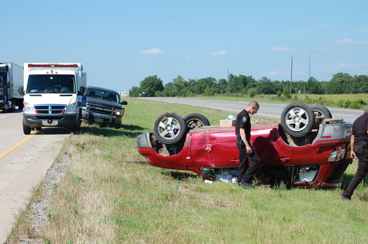 Car overturned on U.S. Highway 69 News