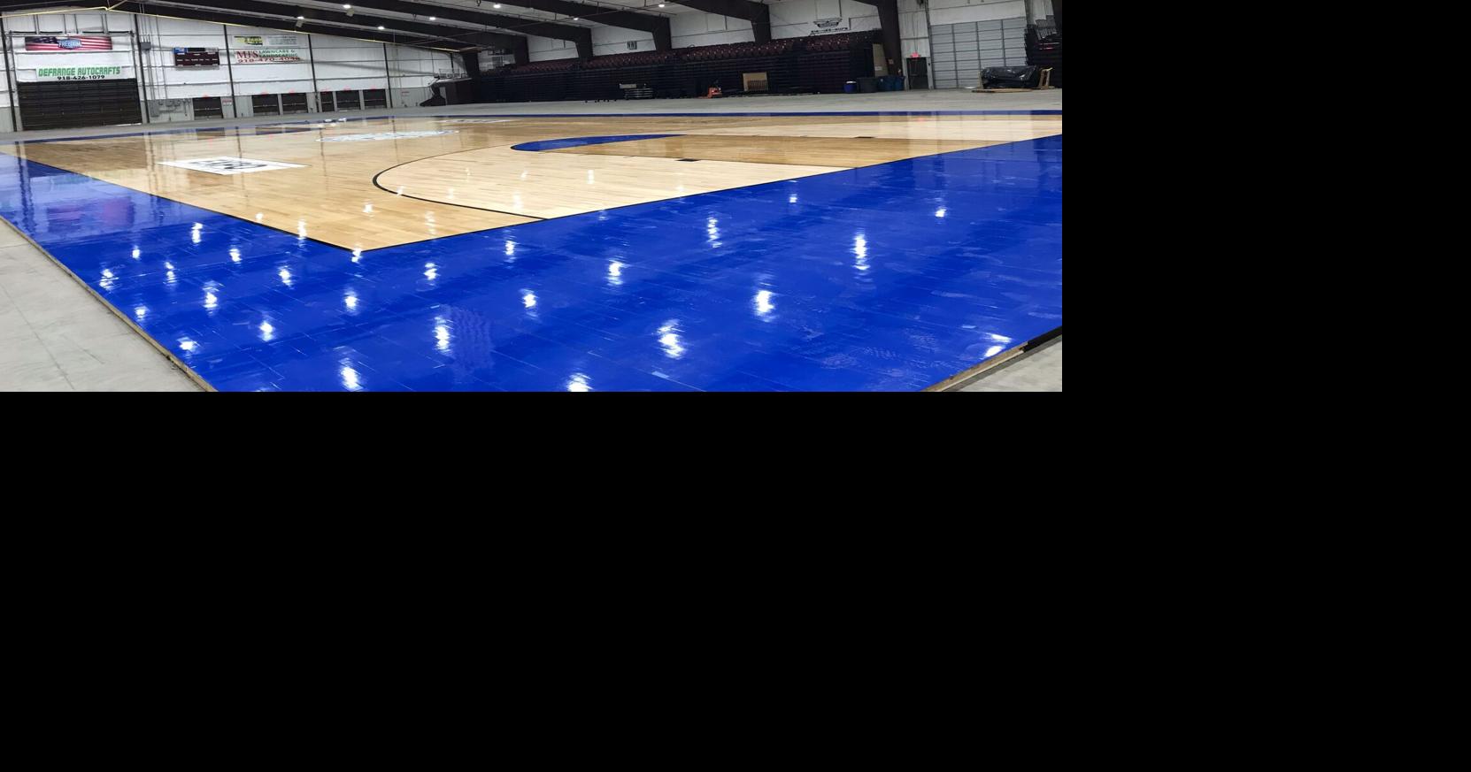 New basketball court displayed at Expo Center Community