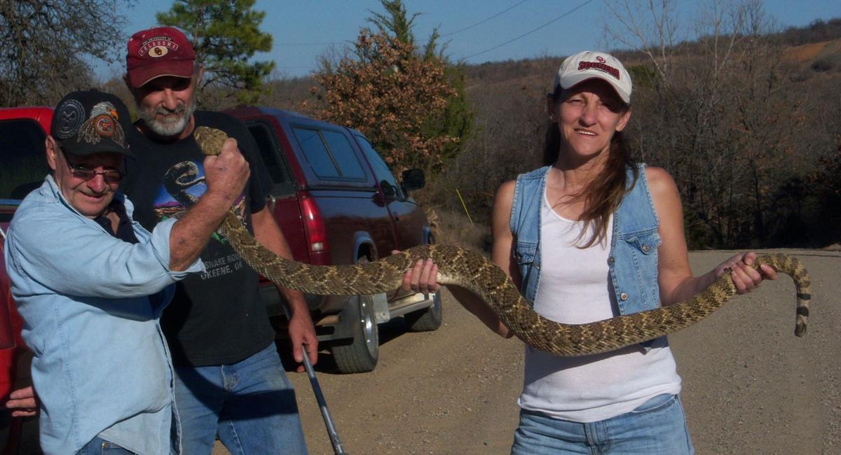 Pittsburg County crew score on a snake hunt Local News