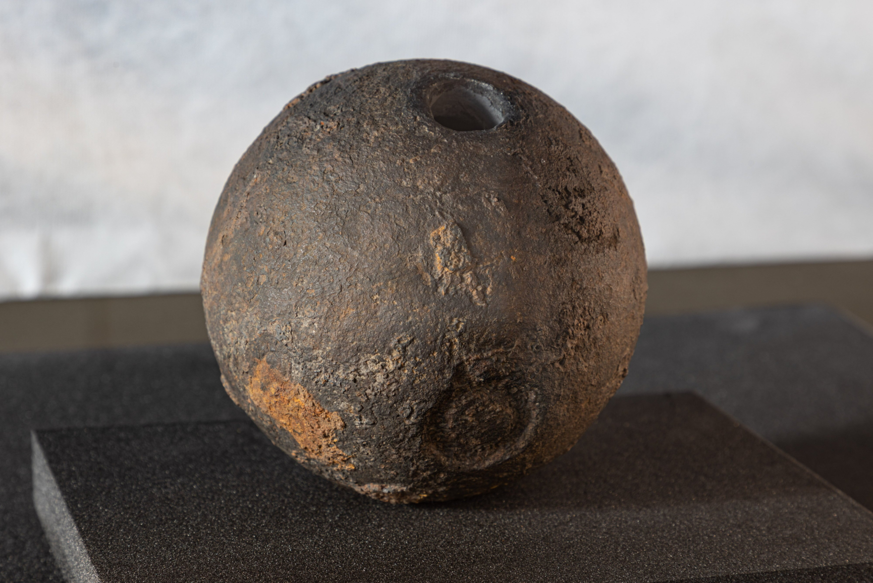 Rare 18th-century mortar shell found intact at battle site | National ...