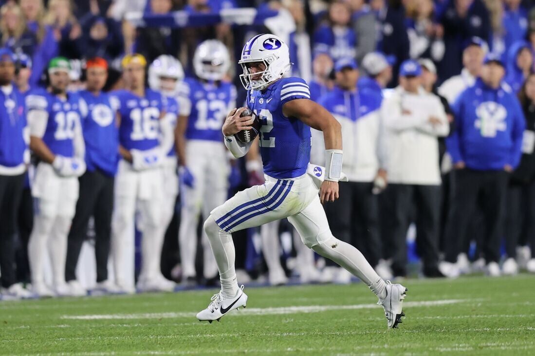 Jake Retzlaff's Late TD Pass Lifts No. 13 BYU Past Oklahoma State ...