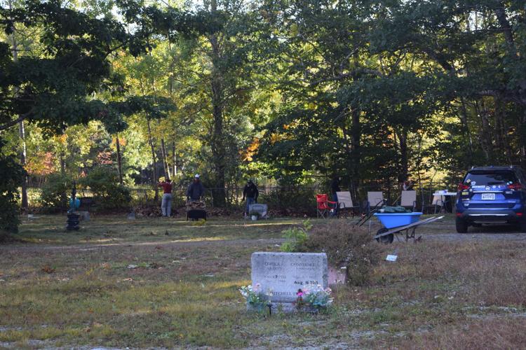 Cemetery Raking Town Hill VIS organizes cemetery cleanup | News | mdislander.com