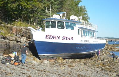 Boat runs aground during storm, leaks diesel | Environment | mdislander.com