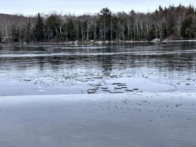 Spring River Lake ice