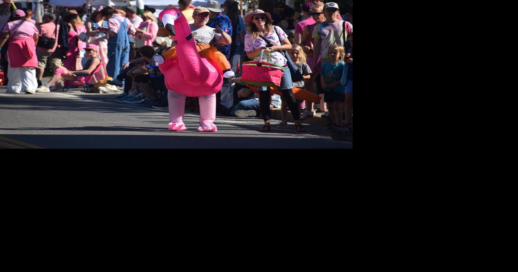 Residents flock to Harbor House's Flamingo Festival