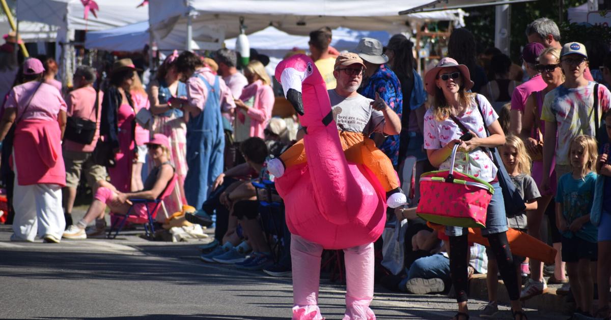 Residents flock to Harbor House's Flamingo Festival
