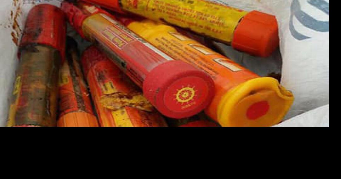 Expired marine flare collection July 30 Community