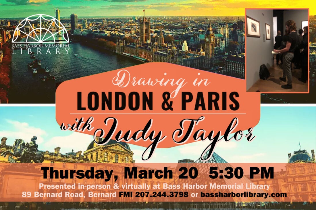 Drawing in London and Paris with Judy Taylor | | mdislander.com