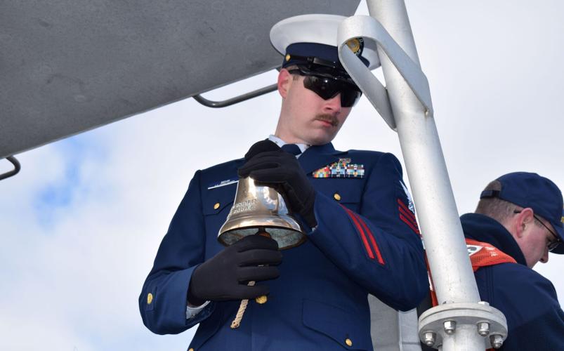Coast Guard officiates burial at sea for longtime officer News