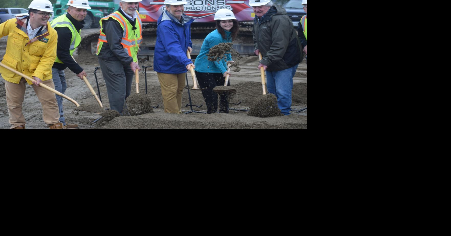 Officials break ground on new Witham Family hotel in Ellsworth