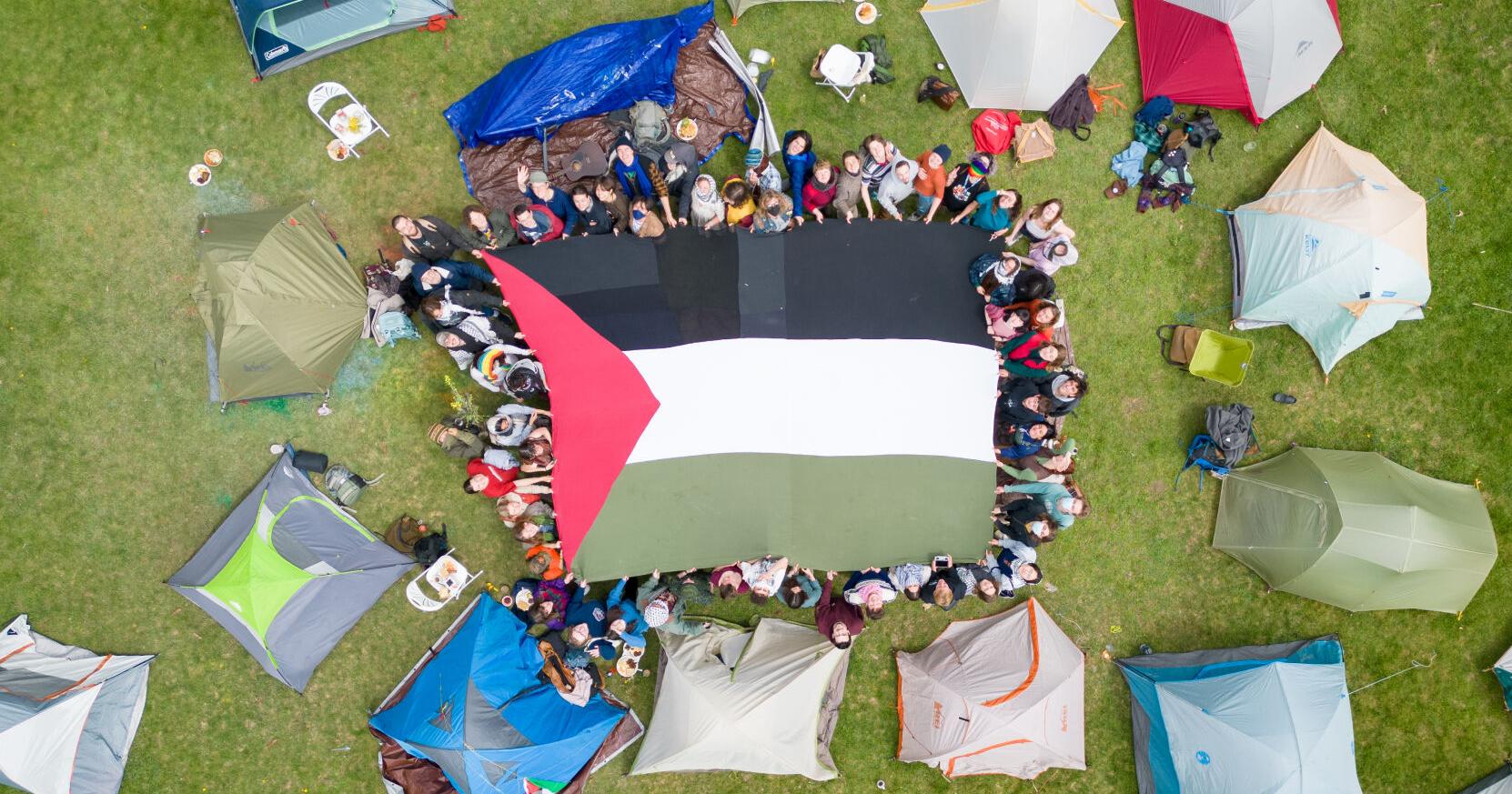 COA students join pro-Palestine protests - Vimarsana News