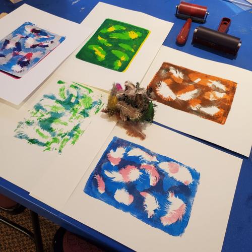 Watercolor, bas relief, printmaking this weekend at the Gilley | Arts ...