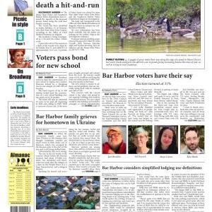 Page A1 | Digital Edition | mdislander.com - Vimarsana News
