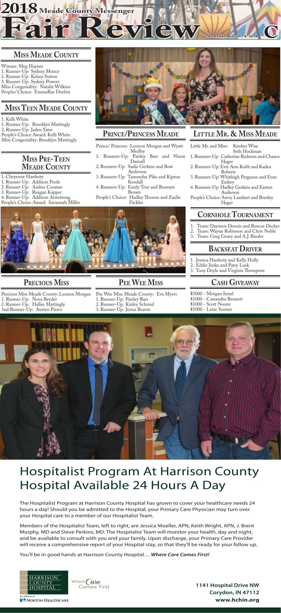 Meade County Fair Review, 2018 Archived Special Sections