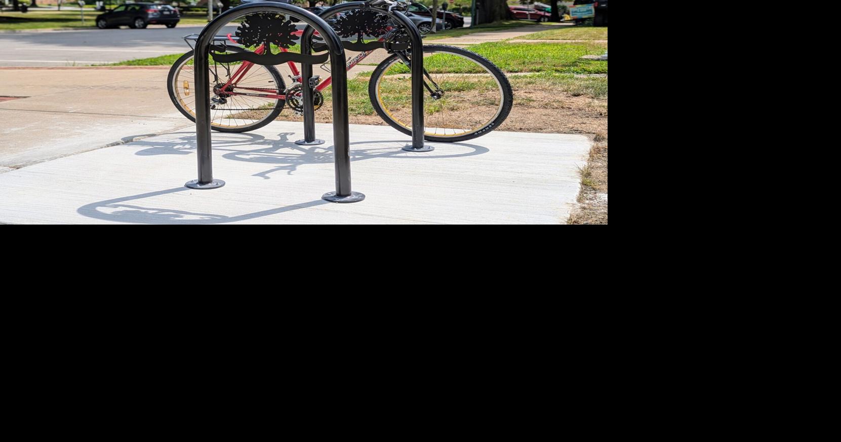 Meadville-themed bike racks make their debut | News | meadvilletribune.com