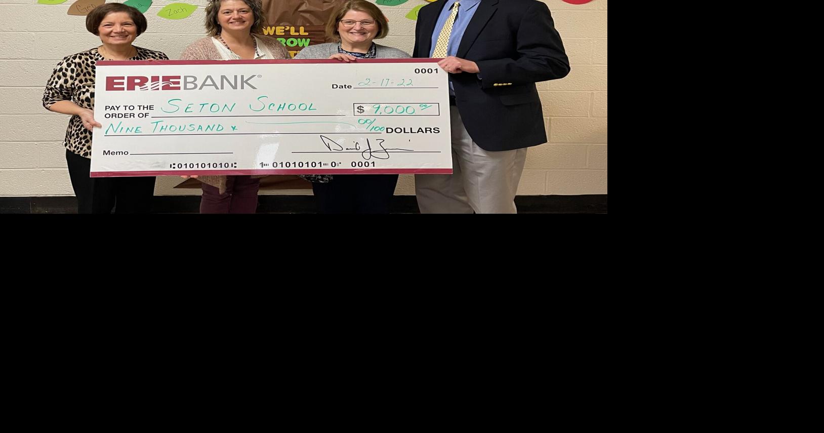 ERIEBANK contributes to three Meadville area schools Community
