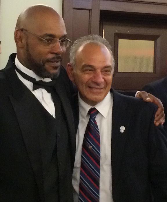 Carlton Haselrig, Pat Pecora